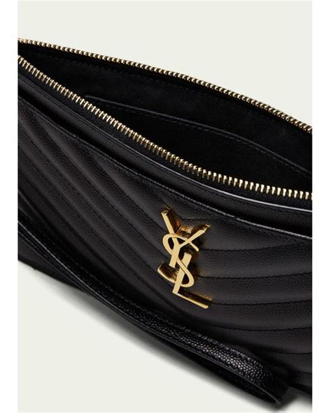 ysl bill pouch large|ysl pouch monogramme.